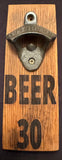 Barrel Oak Stave Small Bottle Opener