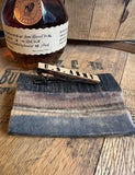 U.S. Army or U.S. Navy Tie Clips Made from Reclaimed Kentucky Bourbon Barrels