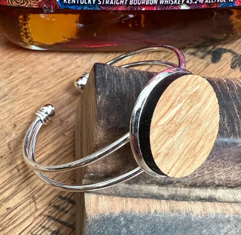 Kentucky Bourbon Barrel Reclaimed Cuff Bracelet