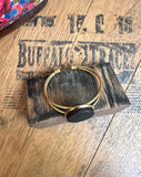 Kentucky Bourbon Barrel Char Cuff Bracelet