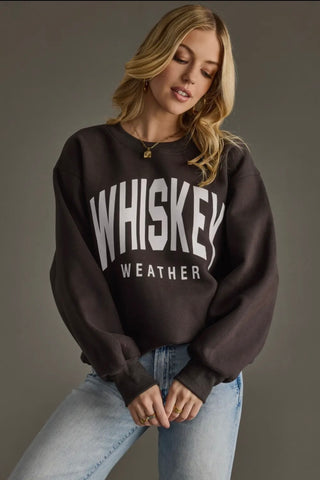 Charcoal “Whiskey Weather” Sweatshirt
