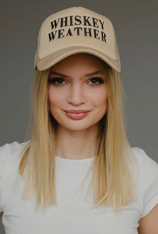 Whiskey Weather Trucker Hat