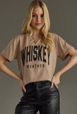 Lt. Brown Whiskey Weather Tee