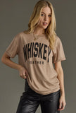 Lt. Brown Whiskey Weather Tee