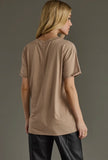 Lt. Brown Whiskey Weather Tee
